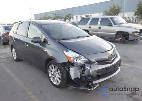 2014 Toyota Prius V Five from USA, damaged, VIN JTDZN3EU1E3323307